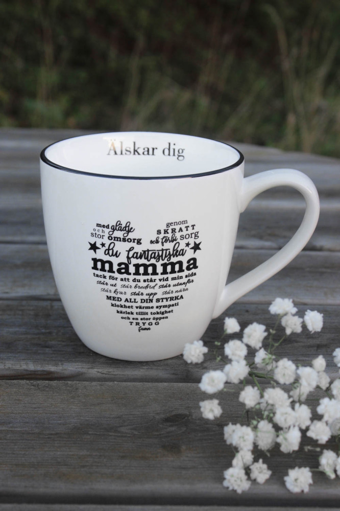 Mugg Mamma från Majas lyktor säljs till förmån för Barncancerfonden